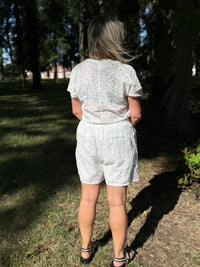 Haut broderie blanc - Vanes