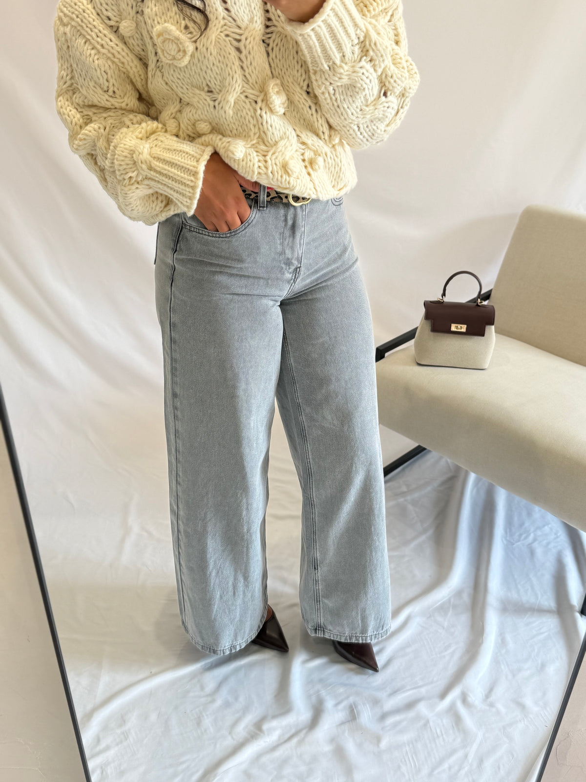 Jean gris clair - Giovani