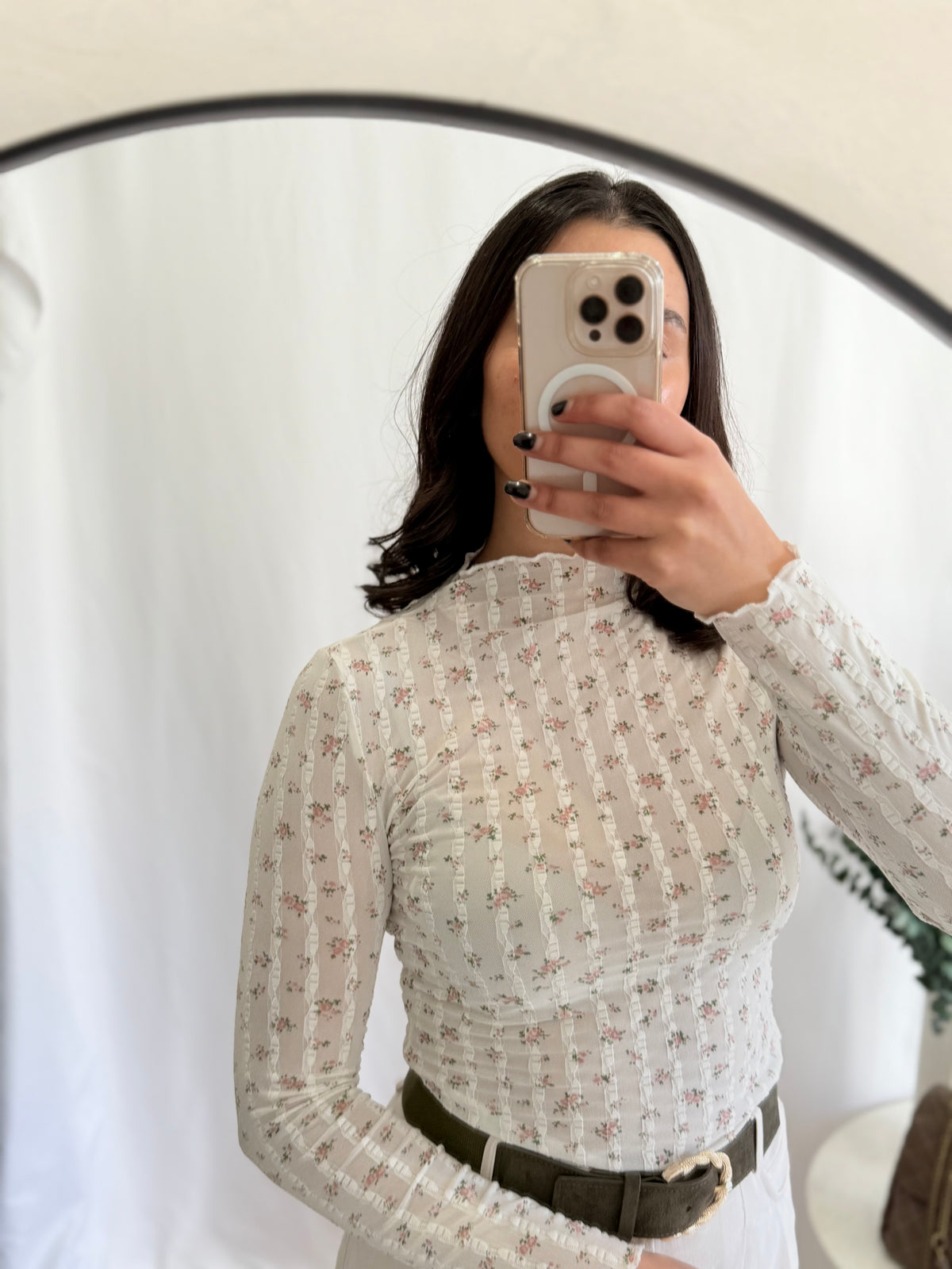 Haut fleurie - Erise