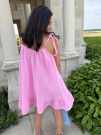 Robe gaze rose - Vic