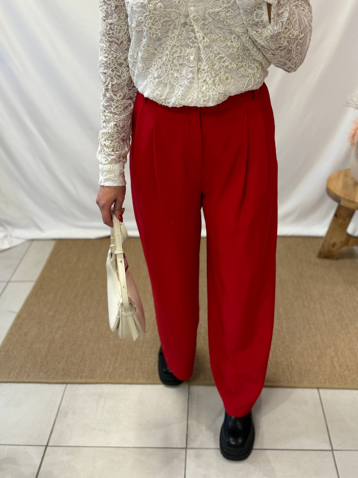 Pantalon rouge - Elosa