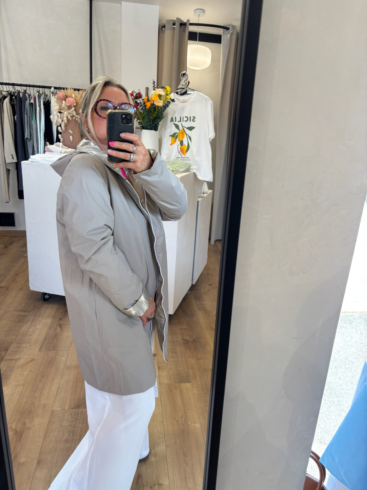 Parka beige GT  - Leon