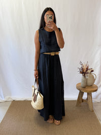 Ensemble lin marine - Astrid