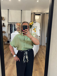 Blouse kaki - Aurelo