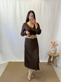 Robe marron - Auda