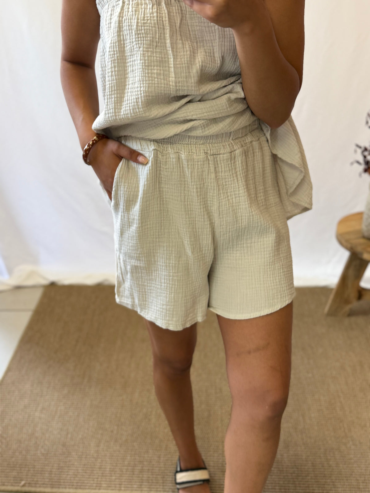 Ensemble gaze beige - Marina