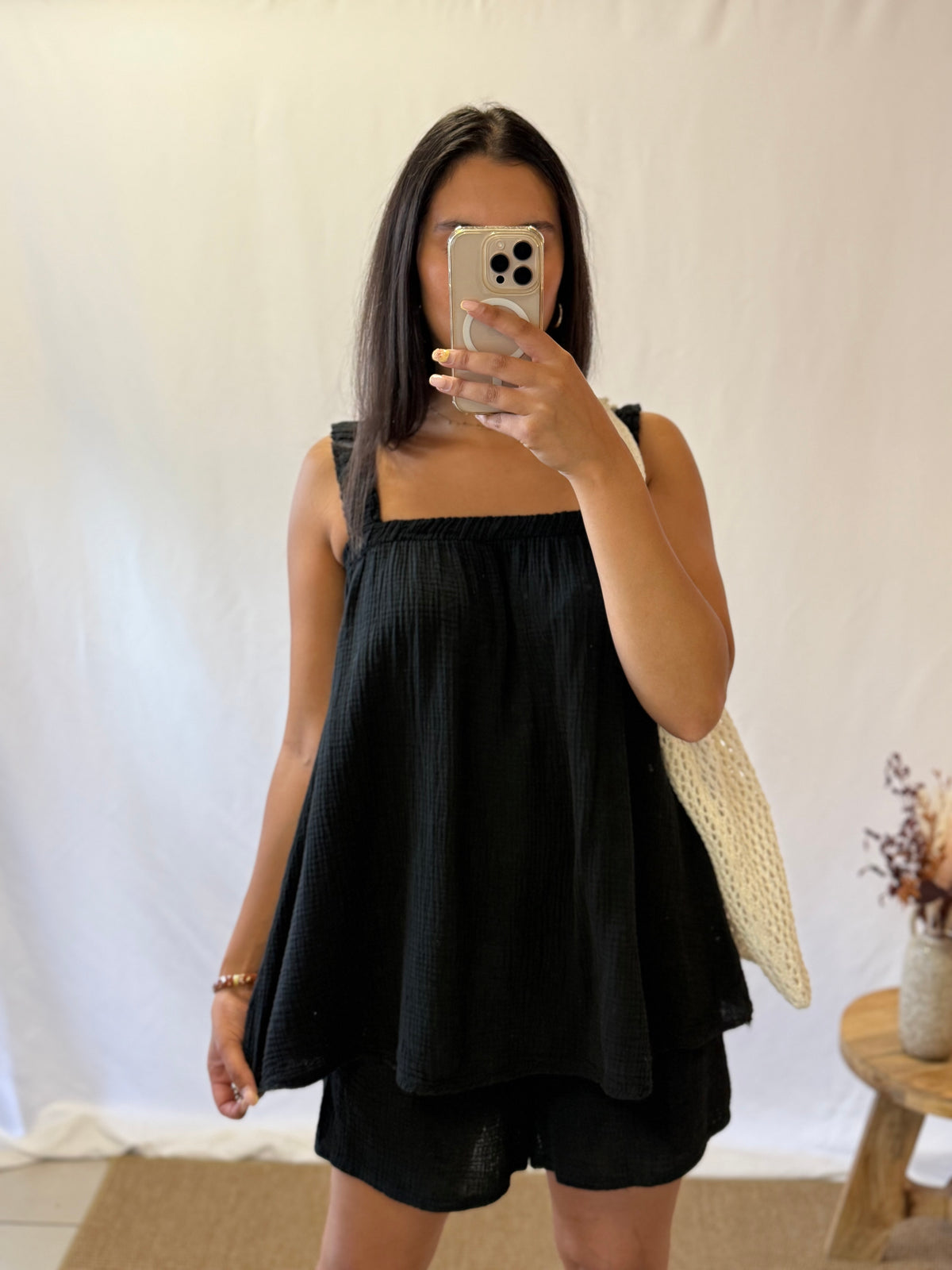 Ensemble gaze noir - Marina