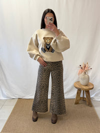 Sweat beige - Ourson