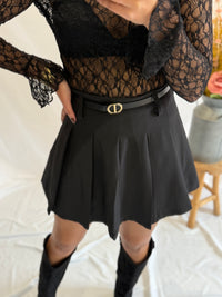 Jupe plissée noir - Oslo