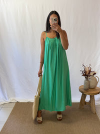 Robe longue vert - Paul