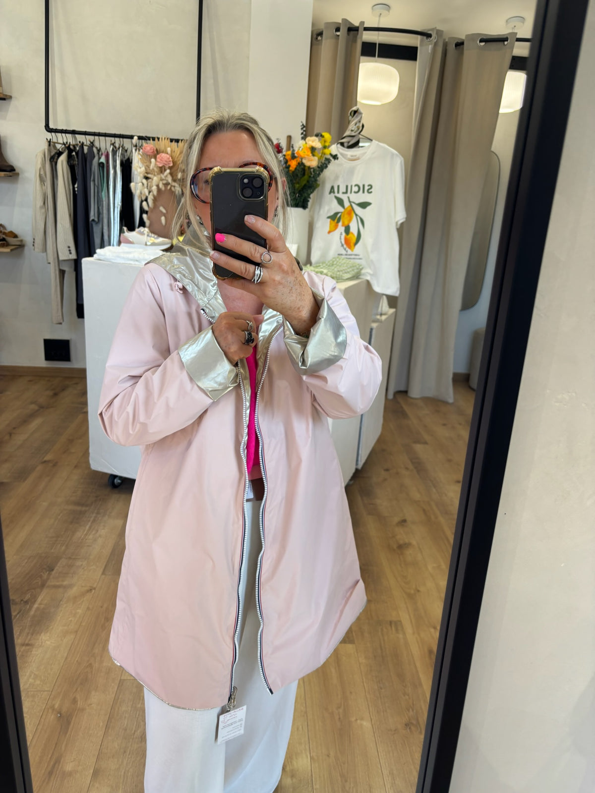 Parka rose GT  - Leon