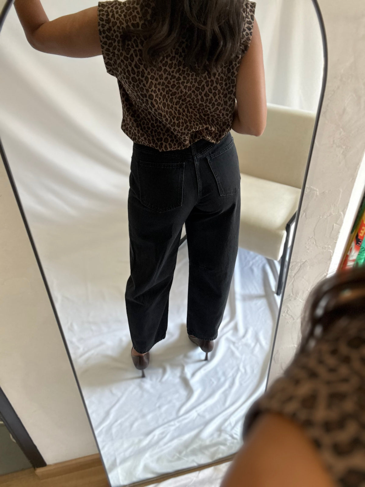 Jean ballon gris - Brandy