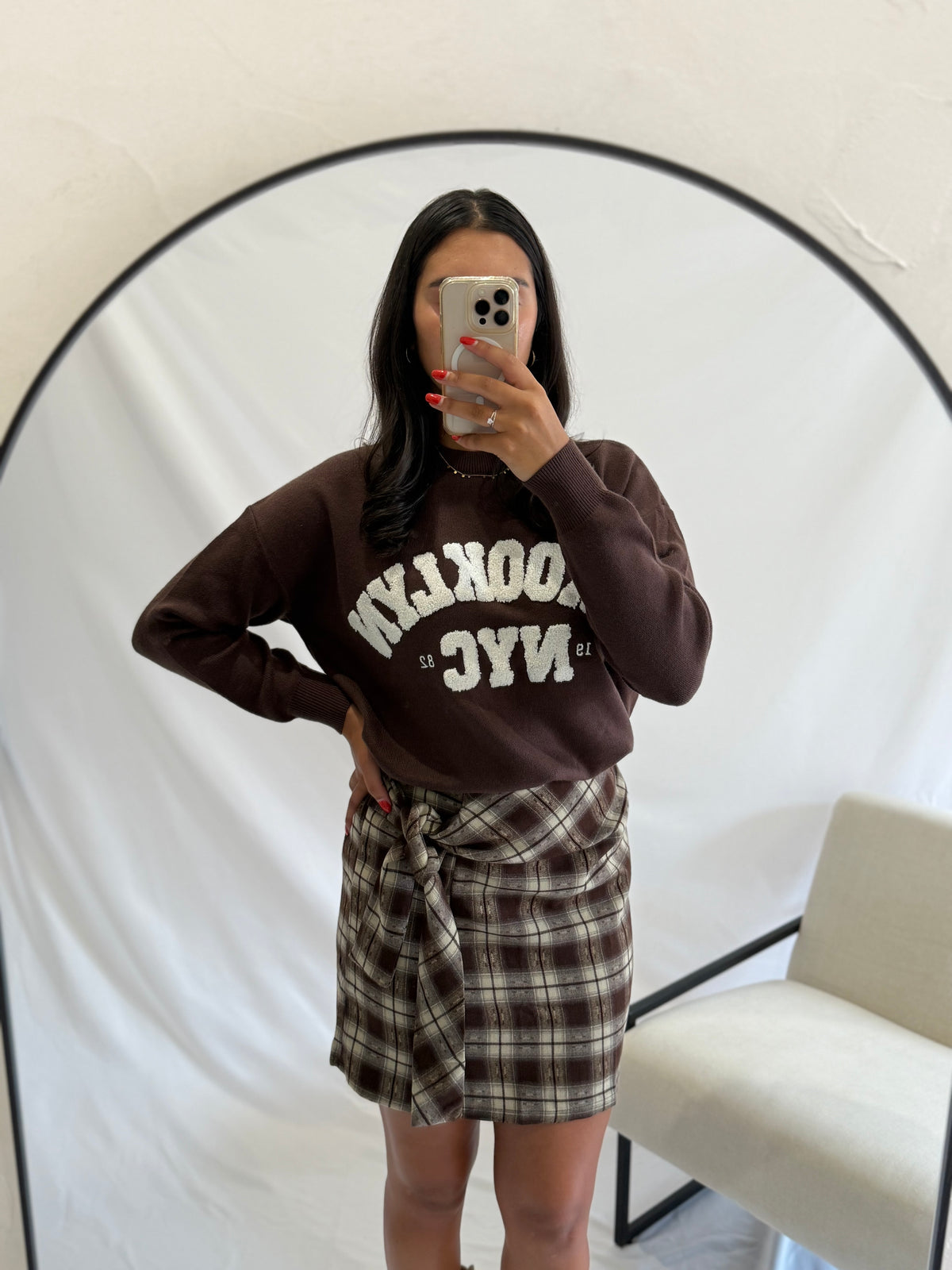 Pull marron - Brooklyn