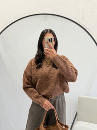 Pull camel foncé - Jen