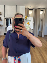 Blouse marine - Aurelo