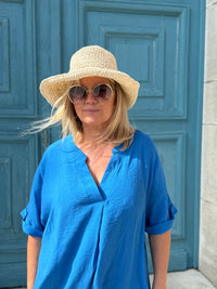 Robe bleu royal - Eloane