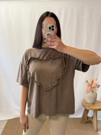 Tee shirt tabac - Cœur