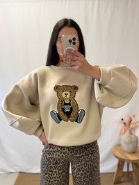 Sweat beige - Ourson