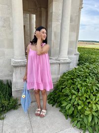 Robe gaze rose - Vic