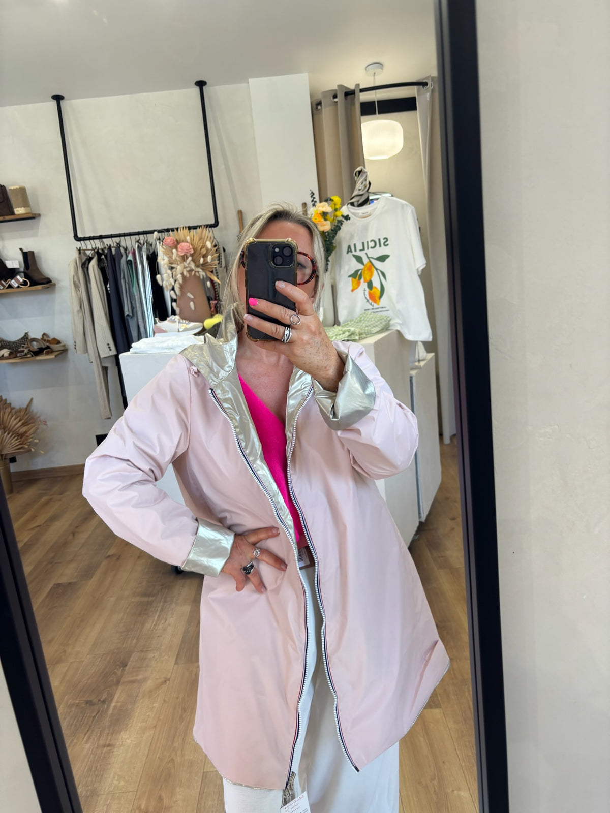 Parka rose GT  - Leon