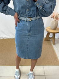 Robe long jean - Lucie