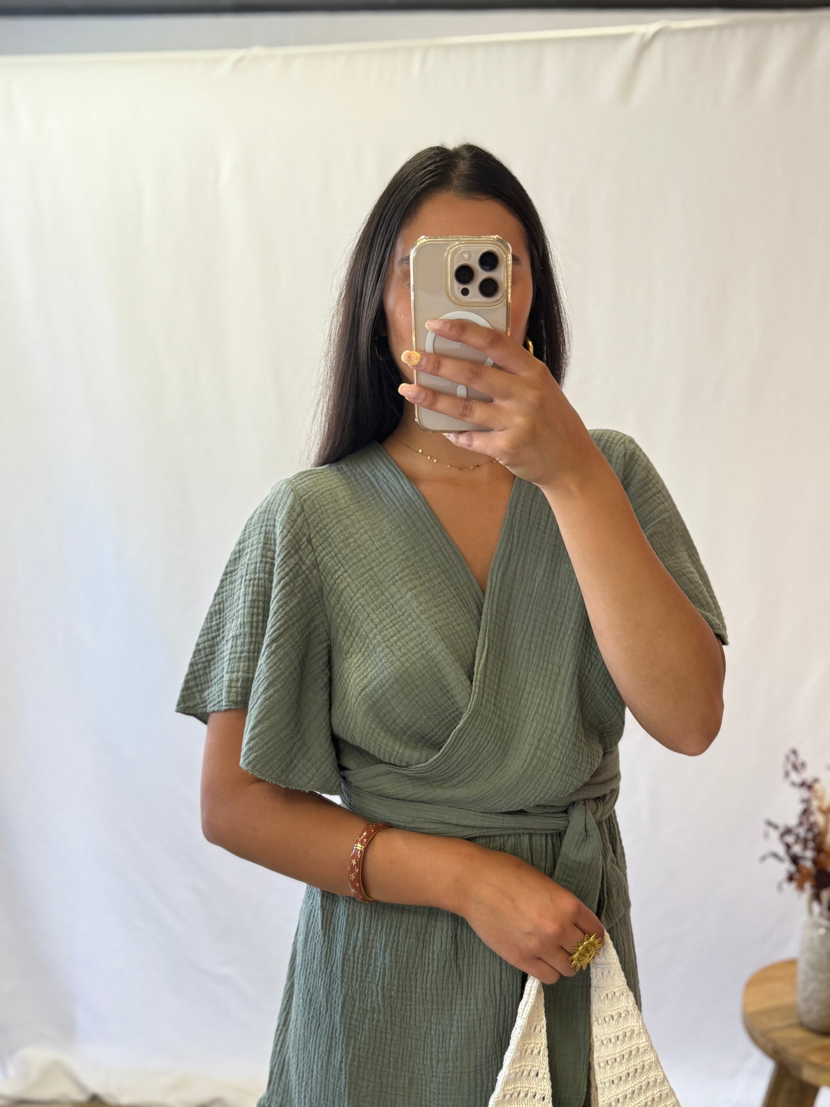 Combi short kaki - Valia