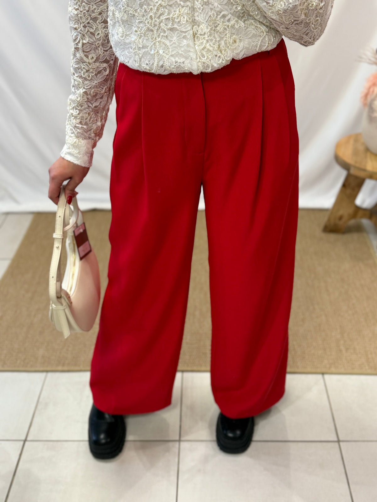 Pantalon rouge - Elosa