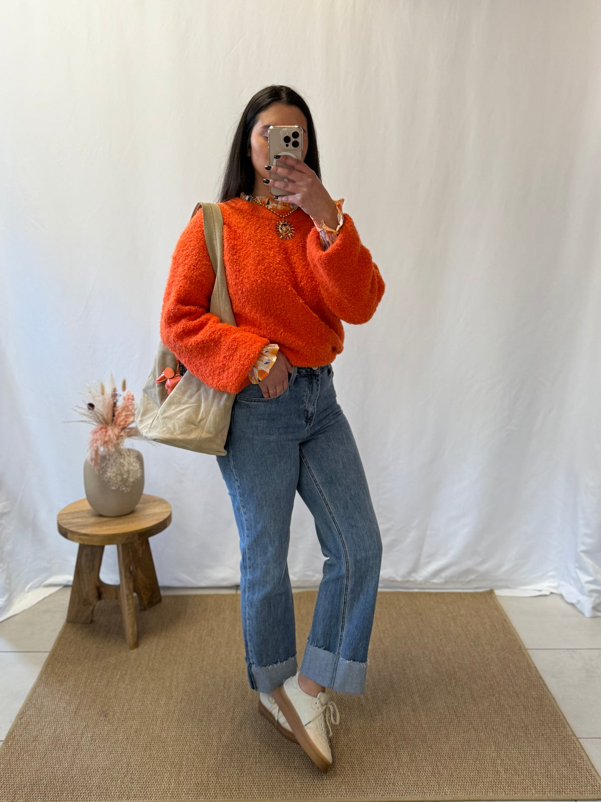 Pull orange - Azora