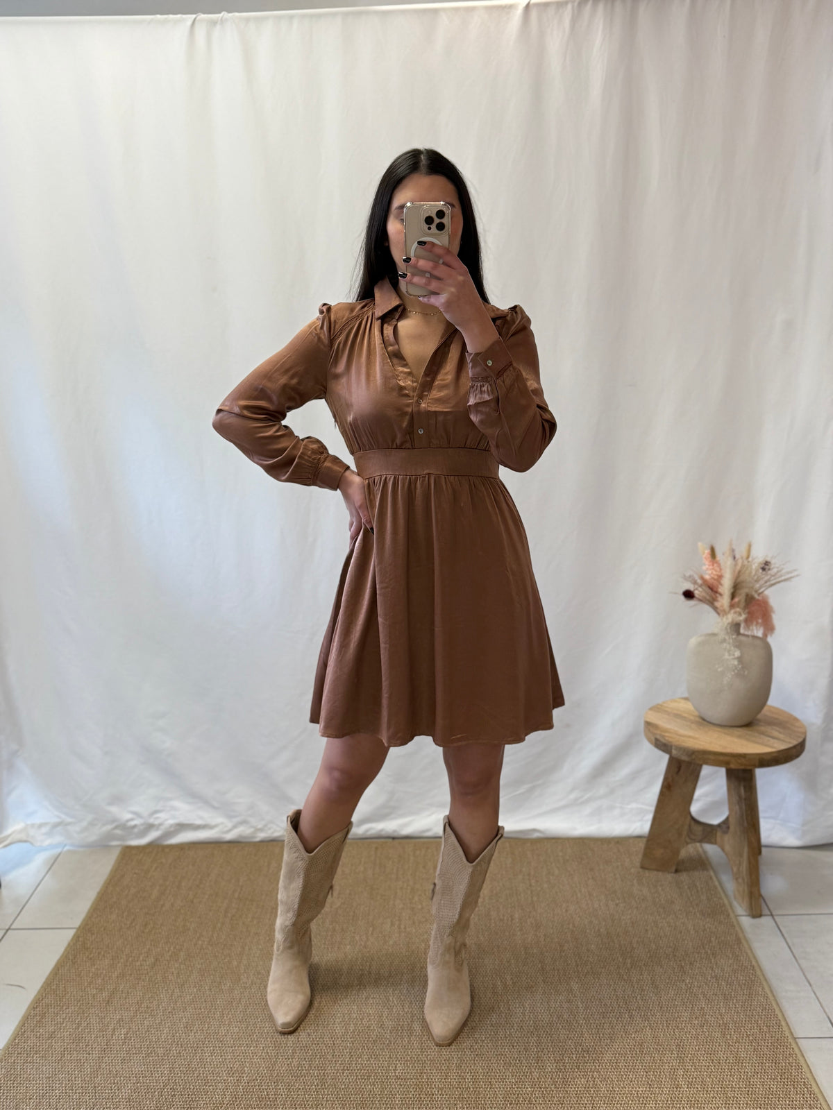 Robe marron - Torenia