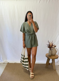 Combi short kaki - Valia