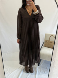Robe longue choco - Nany