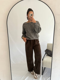 Pull chiné gris - Auguste