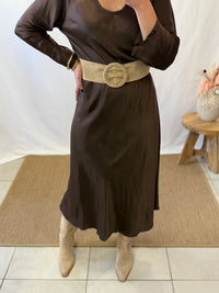 Robe marron - Auda