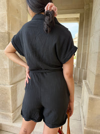 Combi short noir - Olisa