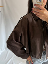 Veste suédine brown - Malice