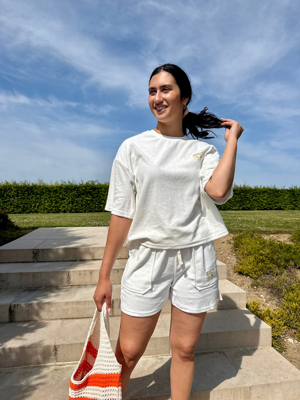 Haut éponge ecru  - Astrid