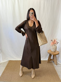 Robe marron - Auda
