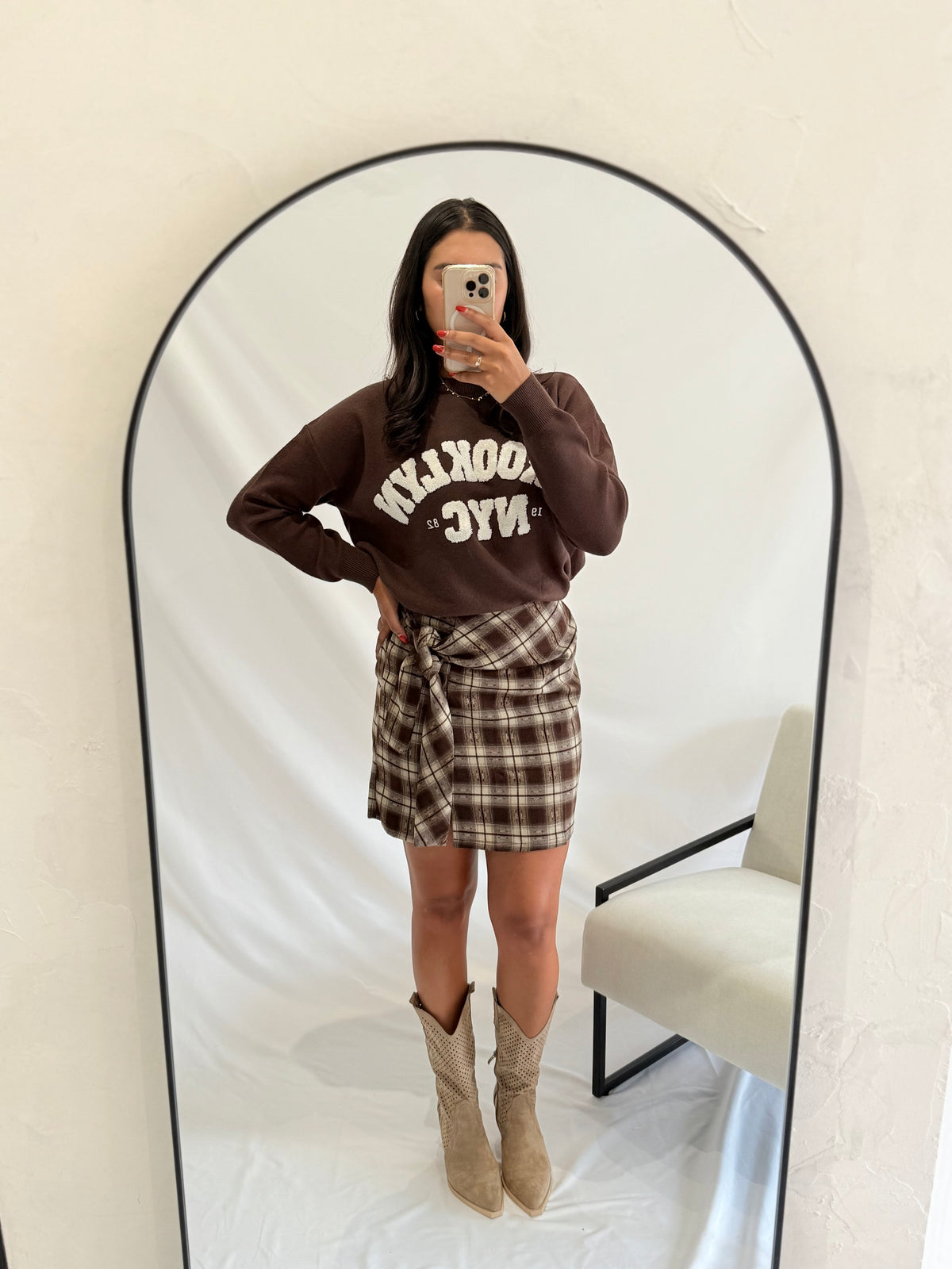 Pull marron - Brooklyn