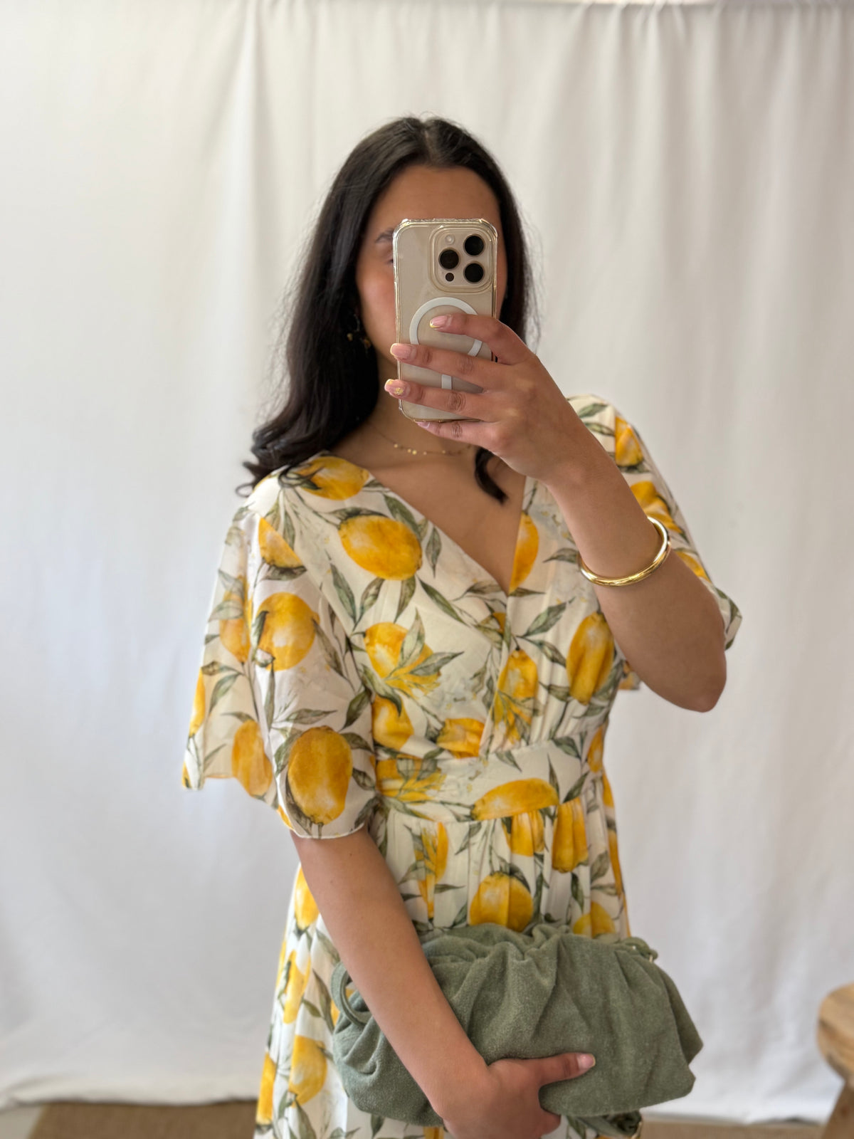 Robe longue citron - Orisa