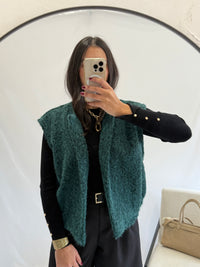 Gilet vert canard - Asther