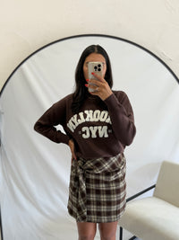 Pull marron - Brooklyn