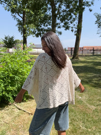 Haut crochet chauve souris - Nadia