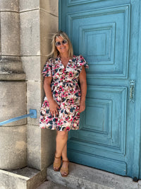 Robe courte motifs - Celina