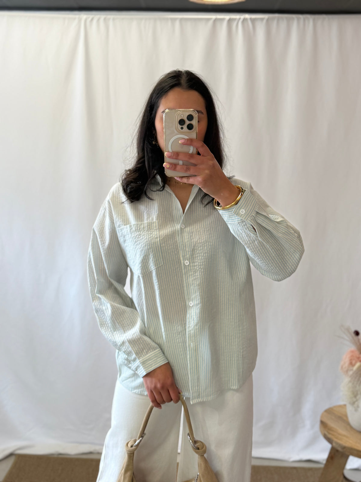 Chemise bleu - Soleil