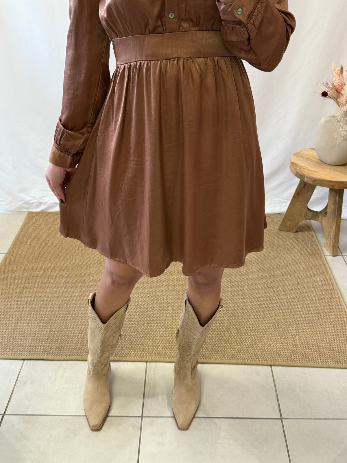 Robe marron - Torenia