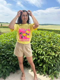 Tee shirt citron - Rosy