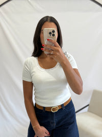 Tee shirt blanc - Pauline