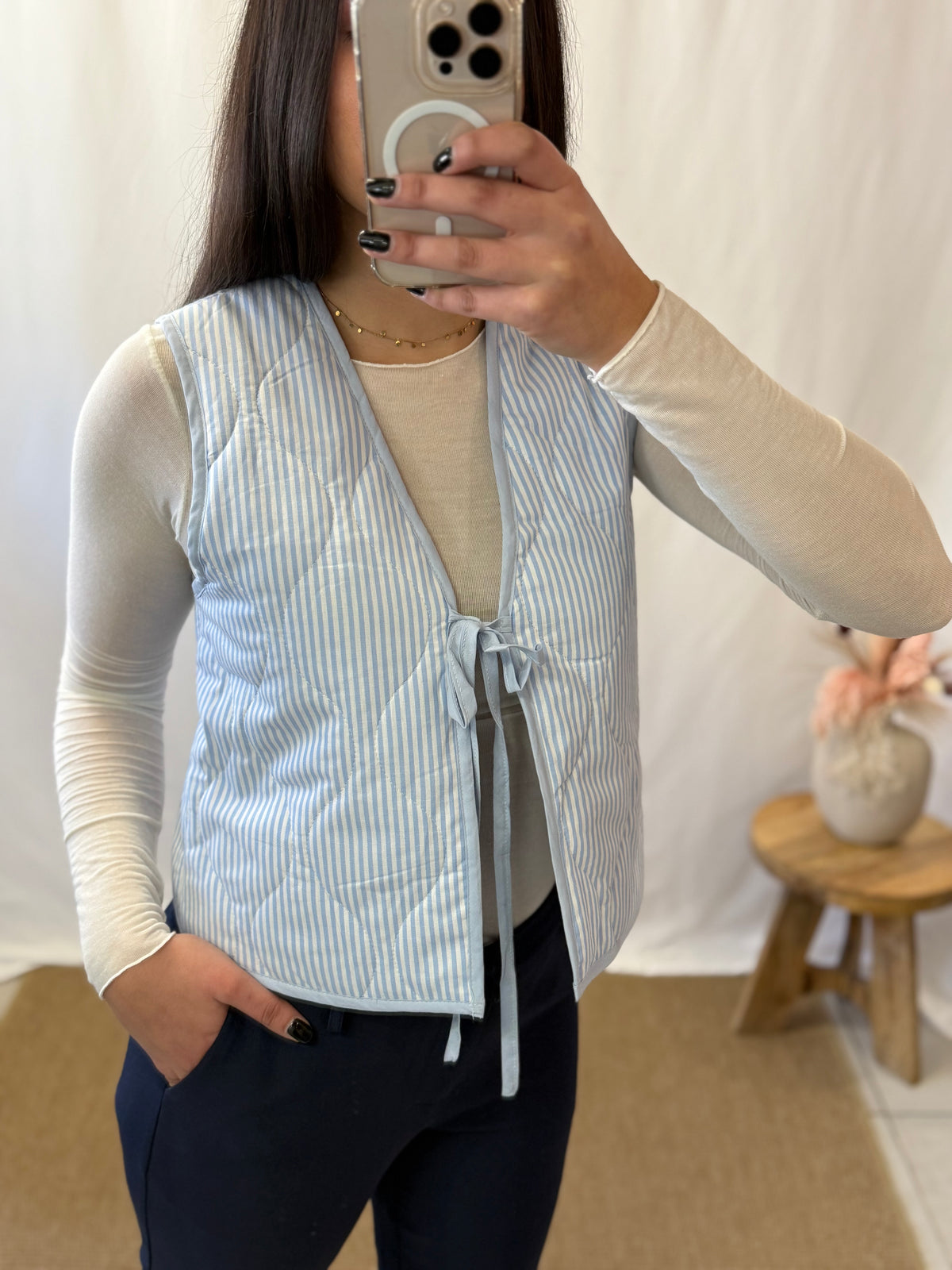 Gilet rayure - Peter