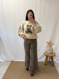 Sweat beige - Ourson