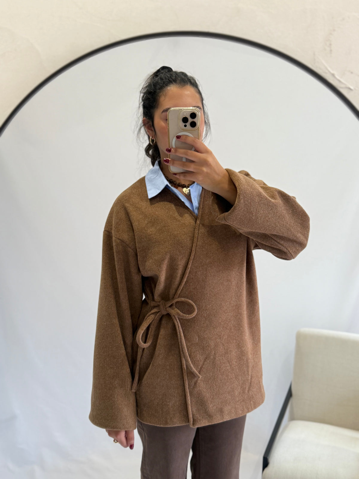 Veste taupe - Alizé